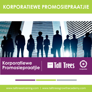 Tall Trees Korporatiewe Promosiepraatjie